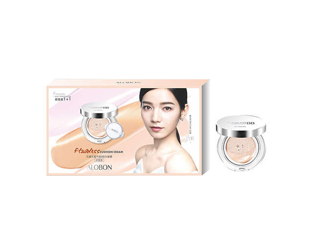 雅邦花漾无瑕气垫BB水凝霜组合8818